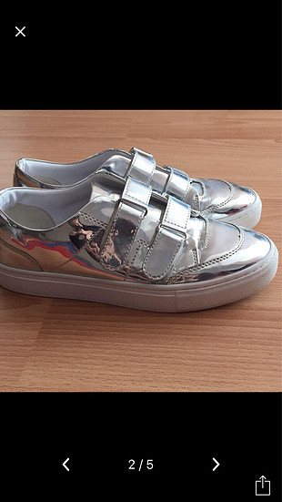 Zara zara gümüş sneaker