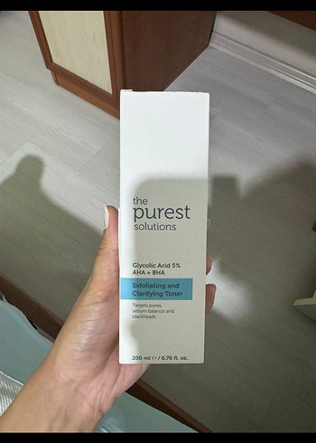 The Purest Solutions Eksfoliye Edici Tonik 200 ml