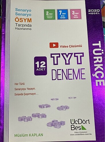 345 TYT TÜRKÇE DENEME