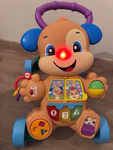 Fisher Price Fisher-Price Eğitici Köpekçik Yürüteç (Türkçe ve İngilizce