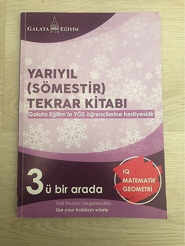 Galata yös tekrar kitabı