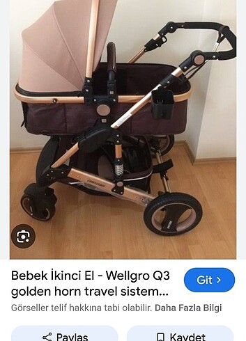 WellGro Wellgro bebek arabası
