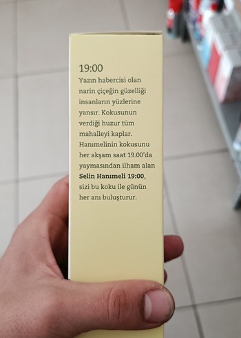 Selin Hanımeli Kolonya 80° Cam Şişe - Görsel 2