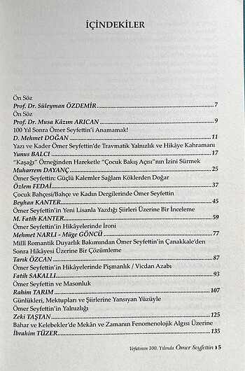Beden VEFATININ 100. YILINDA ÖMER SEYFETTİN