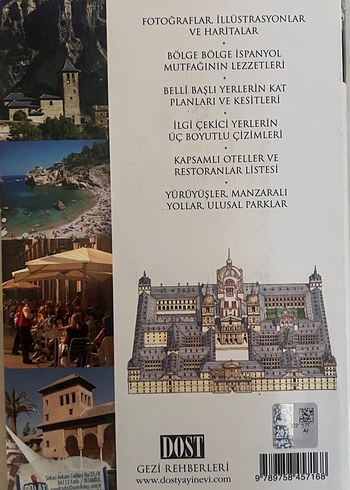 İspanya Gezi Rehberi Kitabı