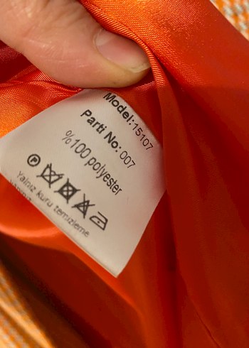 Düğmeli Kahverengi Ekose Midi Kadın Kaban - Görsel 6