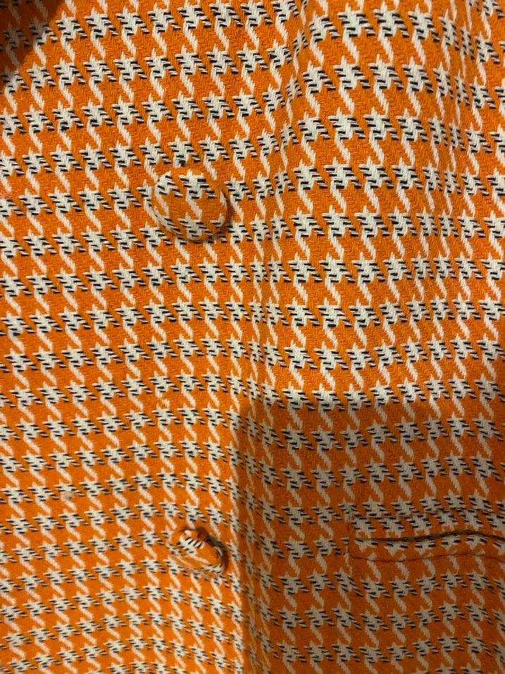 Düğmeli Kahverengi Ekose Midi Kadın Kaban - Görsel 4