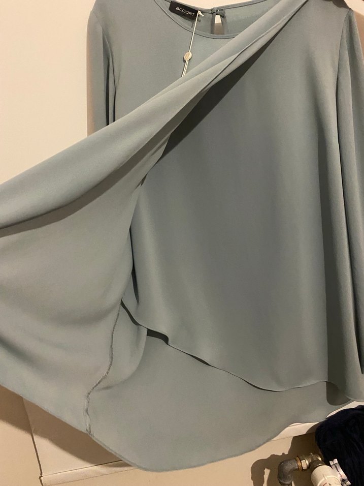 Uzun Kollu, Salaş Kesim, Midi Tunika - Görsel 3