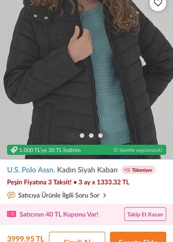 Siyah Kemerli Uzun Kadın Kışlık Mont - Görsel 4