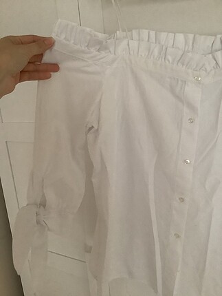 Primark Kayık Yaka Şık Gömlek