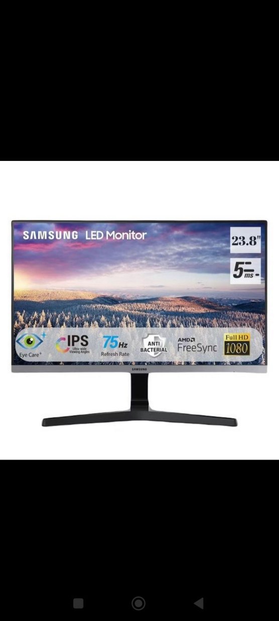 Siyah Bilgisayar Monitörü - Görsel 2