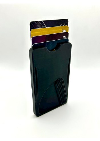 Modern Siyah Erkek Cüzdanı kartlik - Görsel 3