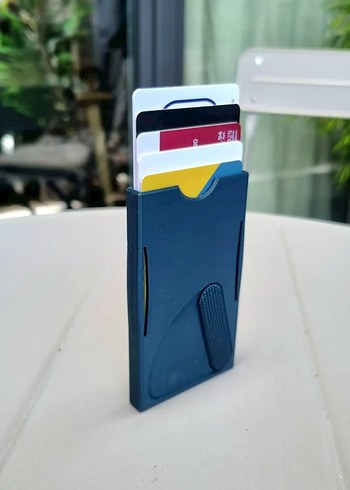 Modern Siyah Erkek Cüzdanı kartlik - Görsel 4