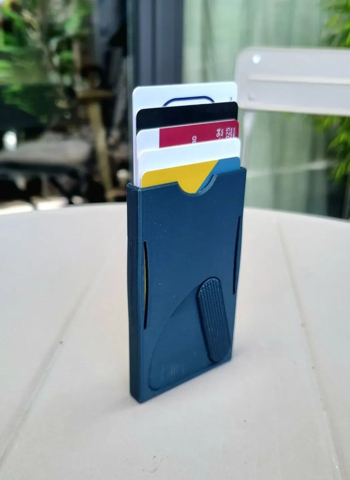 Modern Siyah Erkek Cüzdanı kartlik - Görsel 4