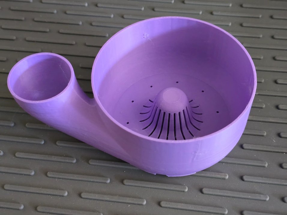 Mor Plastik Mutfak Süzgeci// meyve yikayici - Görsel 2