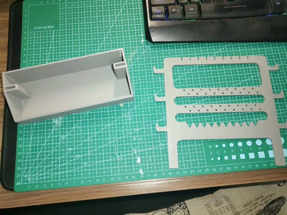 Bej ve Gri Makyaj Organizeri - Görsel 3