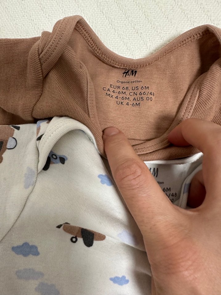 Pamuklu Erkek Bebek Kısa Kollu Body 2'li bedeni 4-6 ay - Görsel 3