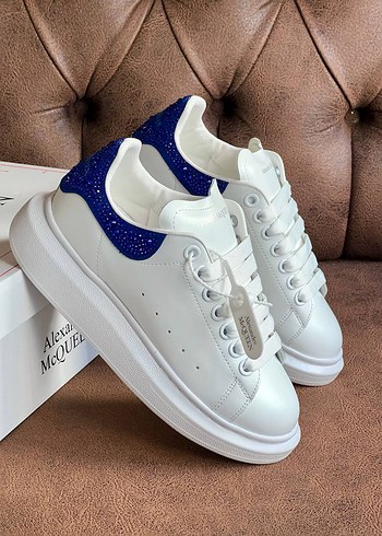39 Beden Alexander McQueen Beyaz Platform Spor Ayakkabı