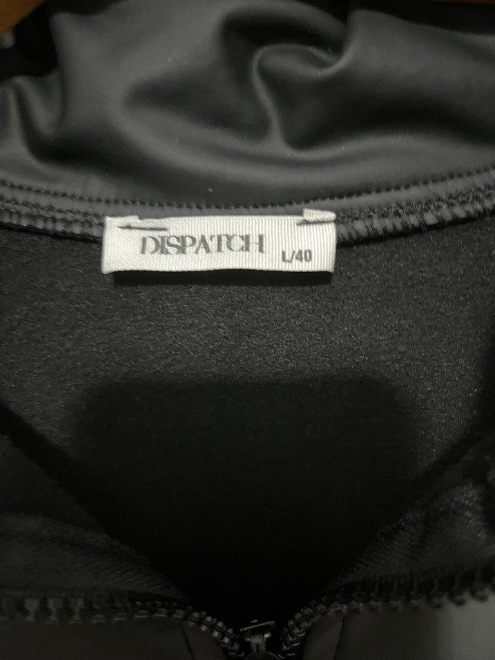 Siyah Deri Yüksek Yakalı Kadın Ceket - Görsel 2