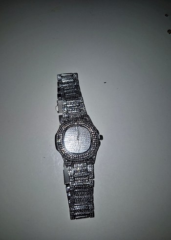 gümüş grillz saat replika 2.el - Görsel 3