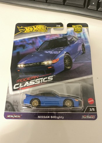Mavi Hot Wheels Nissan SilEighty Oyuncak Araba