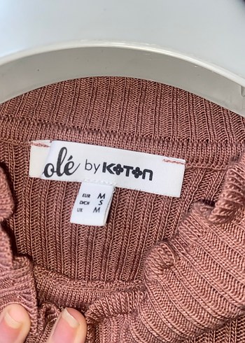 Pembe Kadın Boğazlı İnce Triko Kazak - Görsel 2