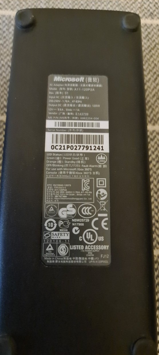 xbox 360 slim model adaptör - Görsel 2