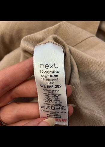 Kahverengi Kürklü Bebek Tulumu - Görsel 5