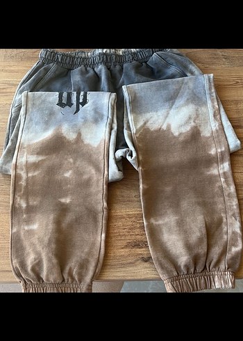 Gri Batik Desenli Loose Fit çocuk Eşofman - Görsel 3