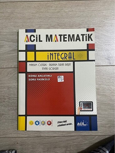 acil matematik integral konu anlatımlı soru fasikülü