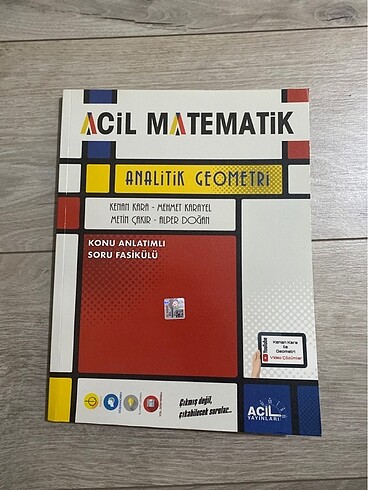 acil matematik analitik geometri konu anlatımlı soru fasikülü