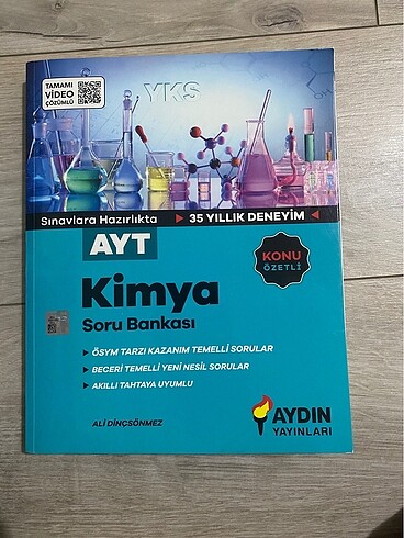 aydin yayinlari ayt kimya soru bankasi