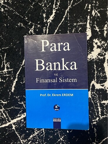 Para banka finansal sistem kitabı