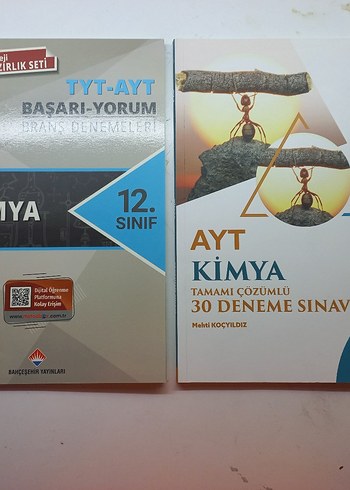 TYT-AYT Kimya 30 Deneme Sınavı Seti