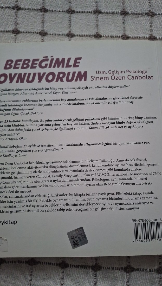 Bebeğimle Oynuyorum - 0-6 Ay İçin 101 Oyun - Görsel 2