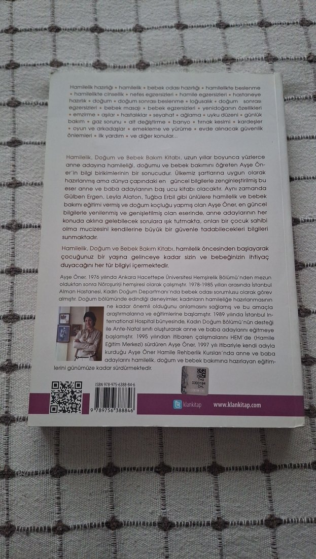 Hamilelik, Doğum ve Bebek Bakım Kitabı - Ayşe Öner - Görsel 2