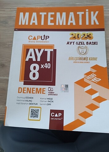 AYT matematik çap yayınları 