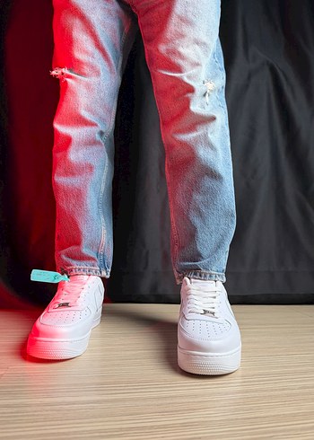 Erkek Beyaz  Sneakers - - Görsel 4