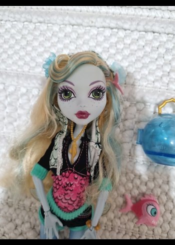 Monster High Basic w1 Altın Lastikli Lagoona Blue