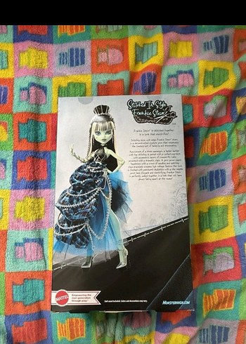  Beden Renk Monster High Stitched Style Frankie