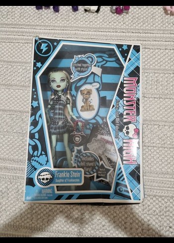 Monster High W1 Gold Elastik Frankie Stein Nib