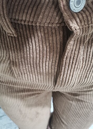 28 Beden kadife desen vintage pantolon