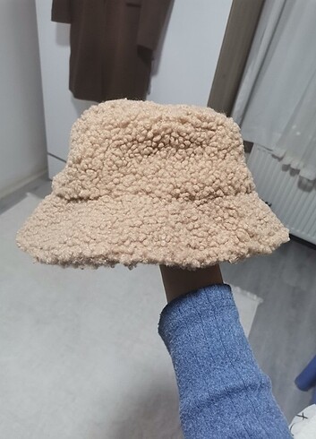 peluş bucket şapka