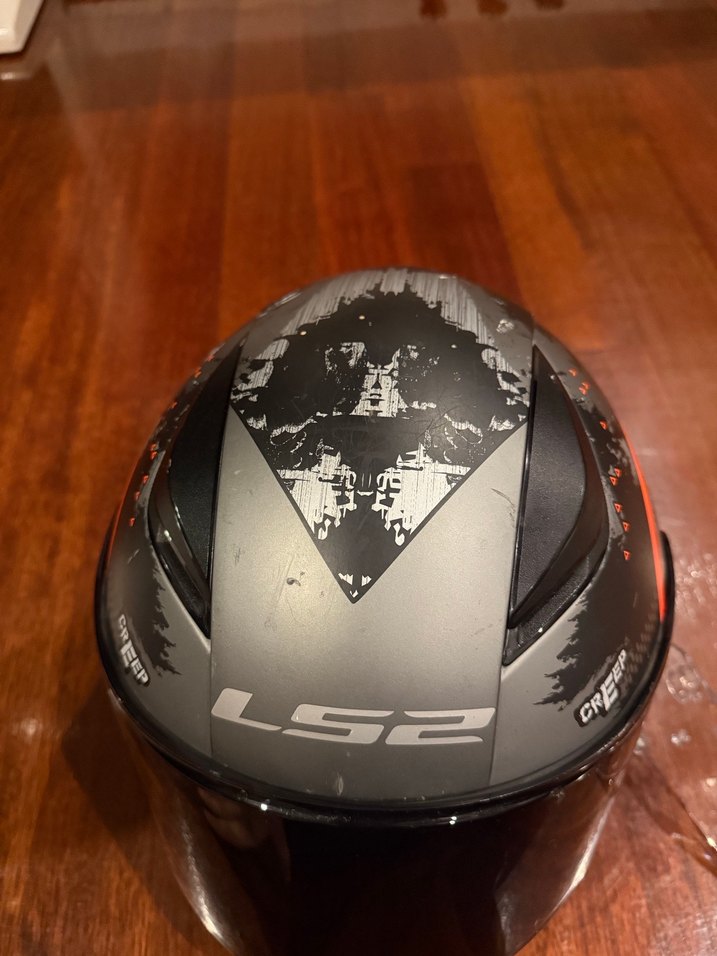 LS2 Siyah Parlak Motosiklet Kaskı - Görsel 5