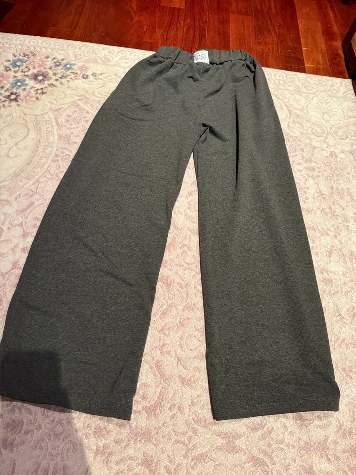 Gri Salaş Kadın Eşofman Altı - Görsel 2