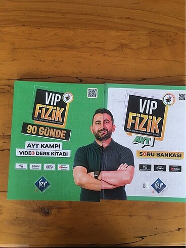 Vip fizik ayt video ders defteri ve soru bankası