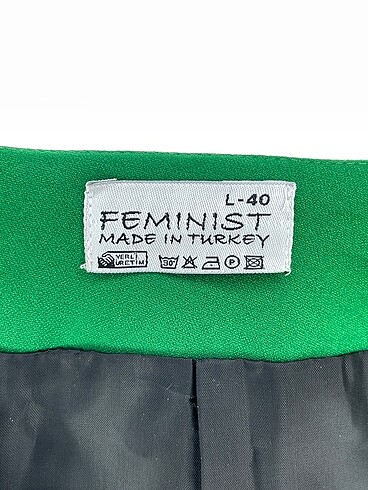 l Beden yeşil Renk Diğer Yelek %70 İndirimli.