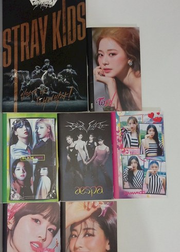  Beden K-pop 7 Adet Not Defteri