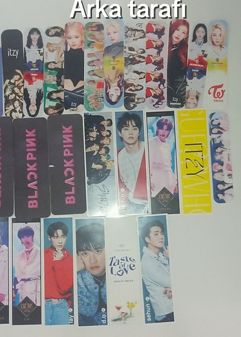  Beden K-Pop Ayraç Seti