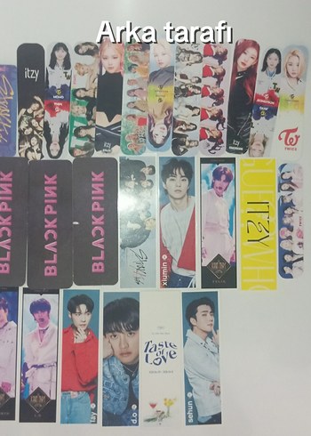  Beden Renk K-Pop Ayraç Seti